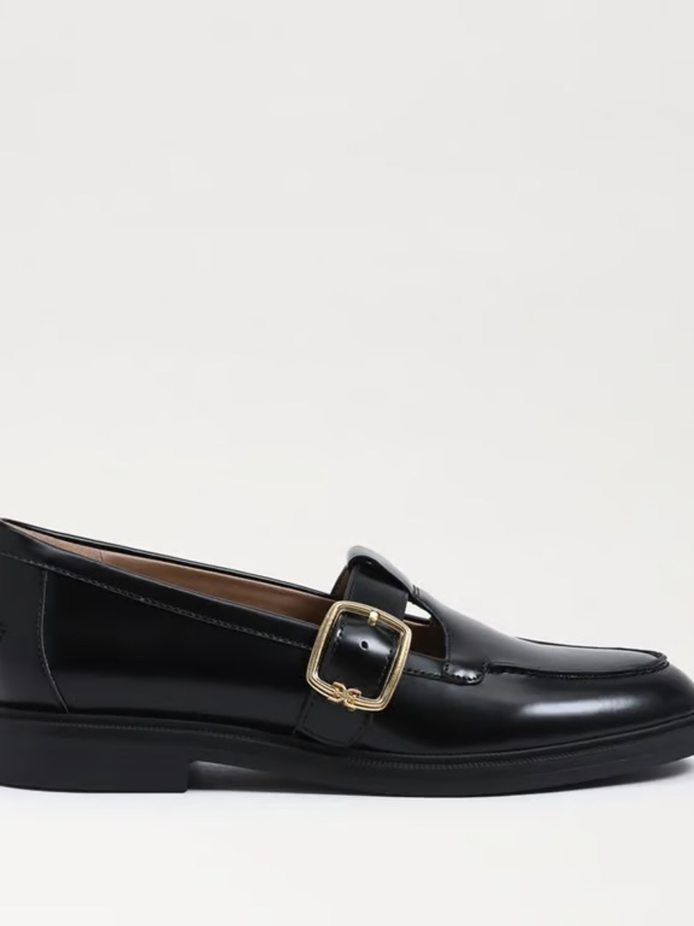 Sam Edelman Elaina T-Strap Buckle Loafer - Picture 2 of 5